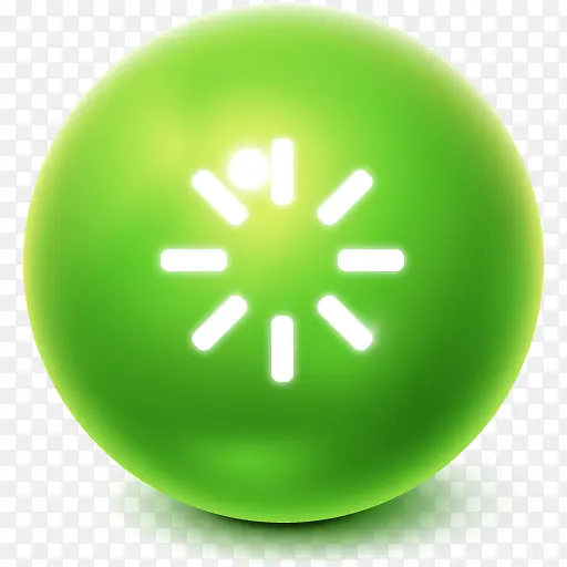 明亮的球重新启动我喜欢按钮3C