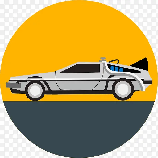 回到未来车DeLorean未来