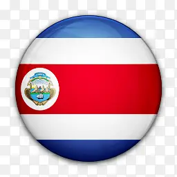 科斯塔国旗对哥斯达黎加世界标志