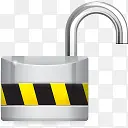 解密锁打开密码锁定安全水晶般的