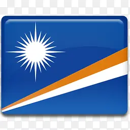 马绍尔群岛国旗图标