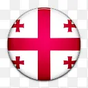 国旗格鲁吉亚国世界标志