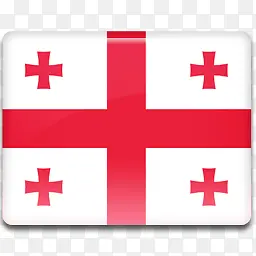格鲁吉亚国旗图标