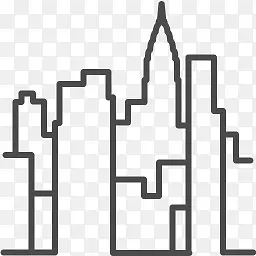Newyork曼哈顿Icon