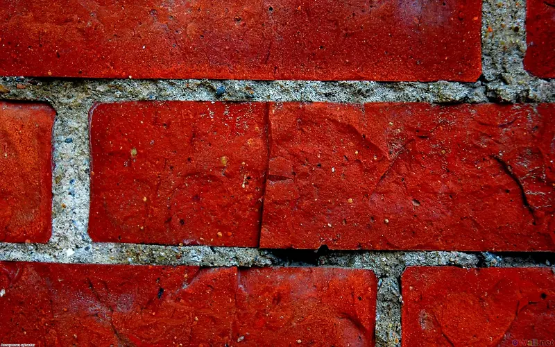 红色砖墙背景壁纸
