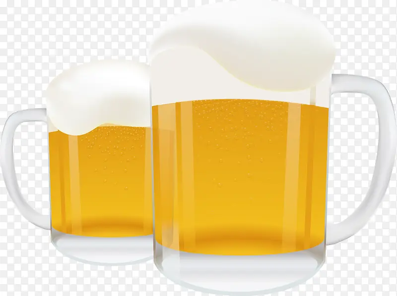 大杯啤酒