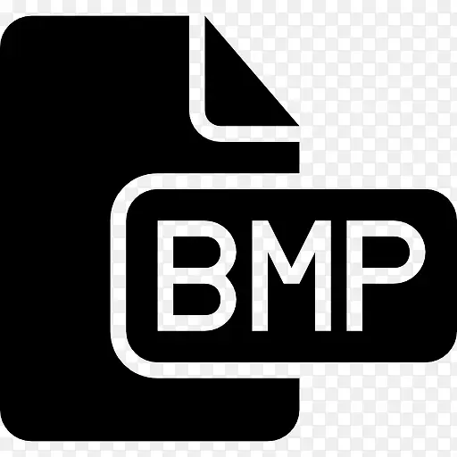 BMP图像文件的固体界面符号图标