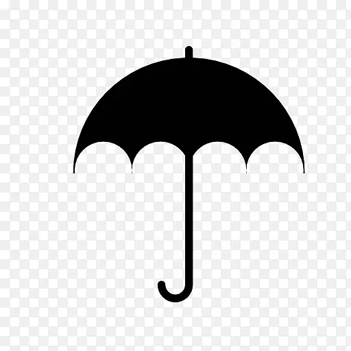 雨伞标志图标