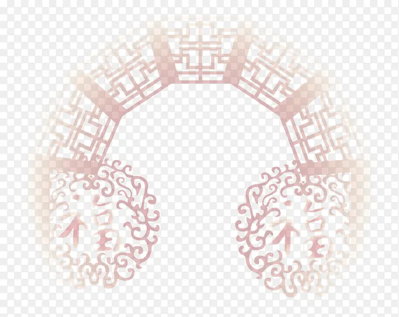 中国风福字窗户贴纸
