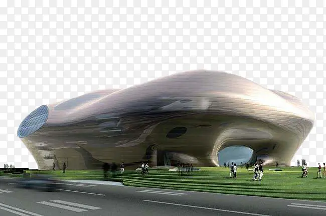 乌托邦未来世界建筑