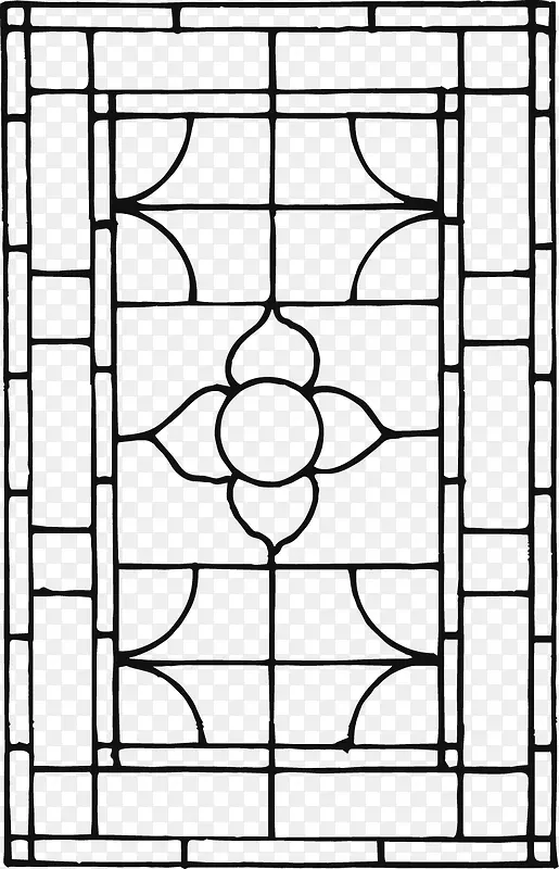 传统古典窗户花纹