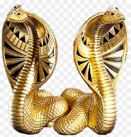 古埃及双头蛇雕塑