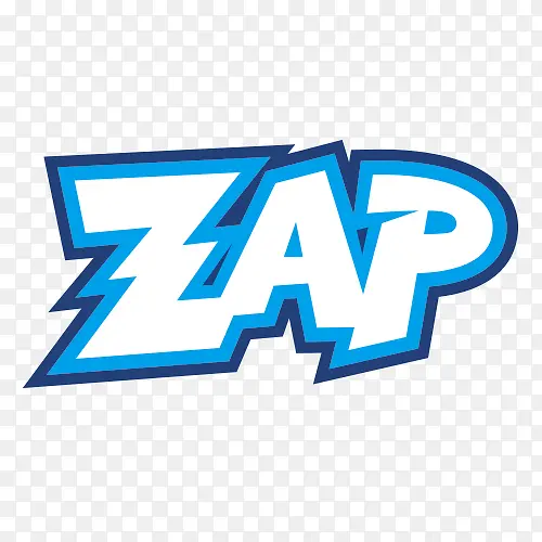 ZAP蓝色恐怖字体