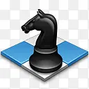 黑色的象棋图标