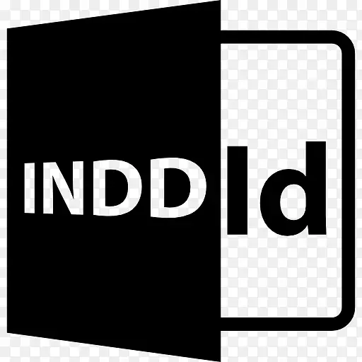 INDD文件格式符号图标