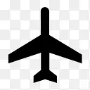 空气平面机场飞机点图标