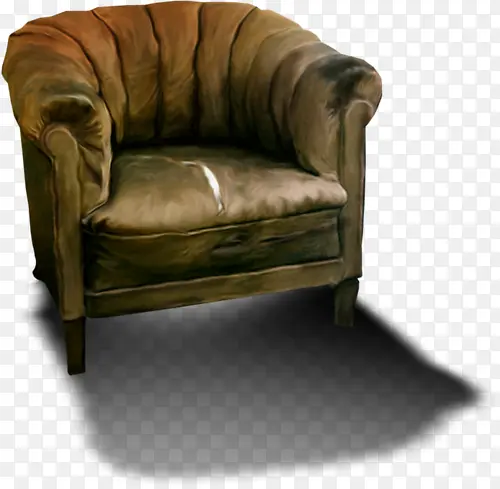 沙发椅子破旧素材