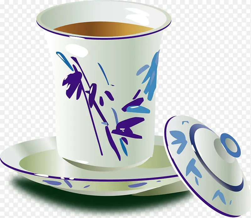 矢量陶瓷茶杯1
