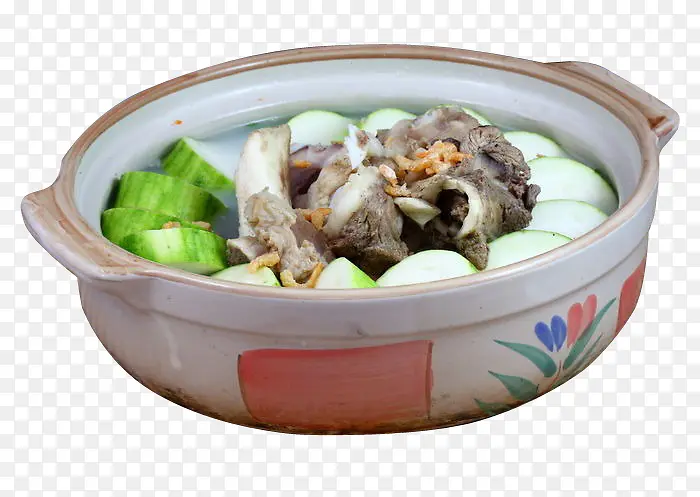 丝瓜炖猪骨汤
