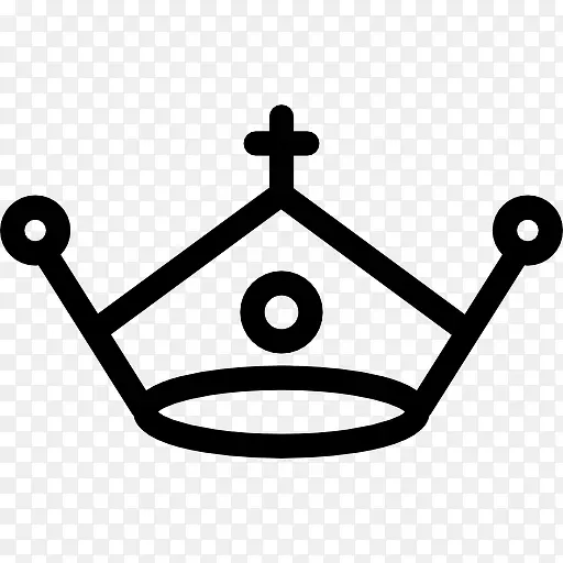 王冠与跨图标