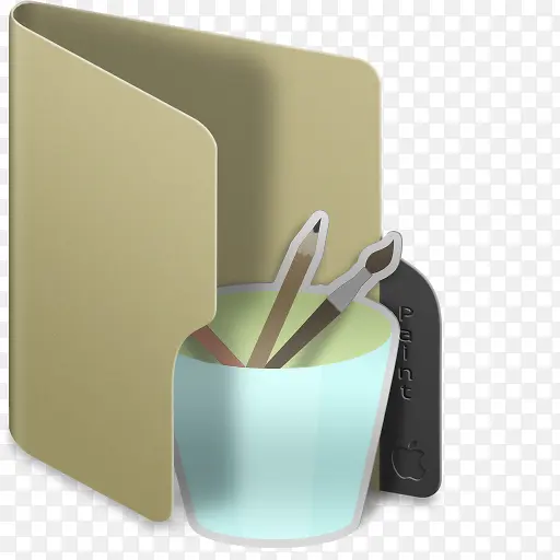 油漆文件夹mac-os-folder-icons