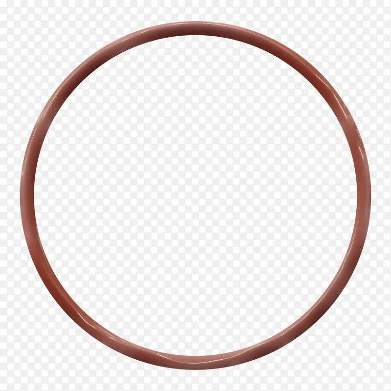 棕色 装饰 环