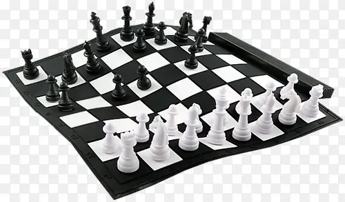 黑白国际象棋PNG免抠素材
