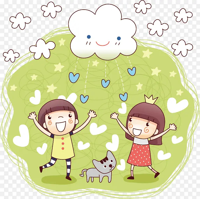 儿童插画素材