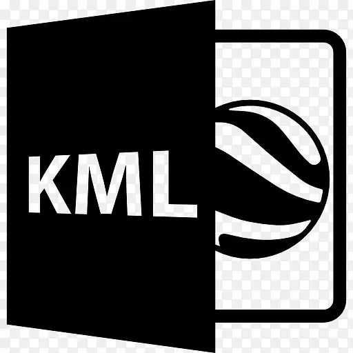 KML开放文件格式图标