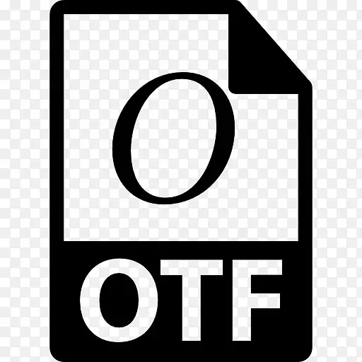 OTF格式文件扩展图标