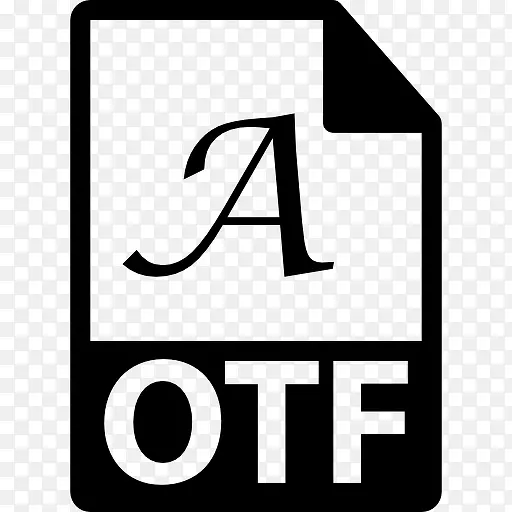 OTF文件格式图标