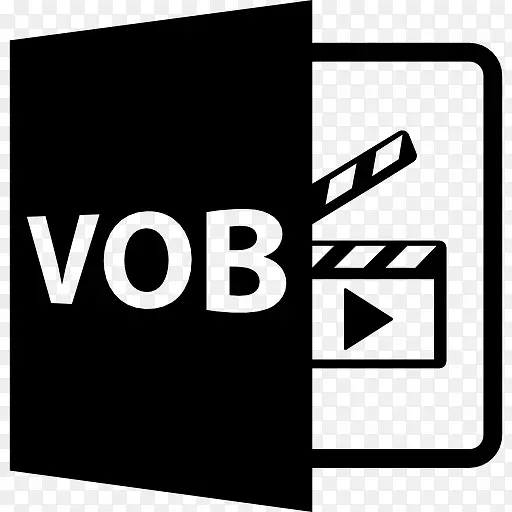 VOB文件格式符号图标