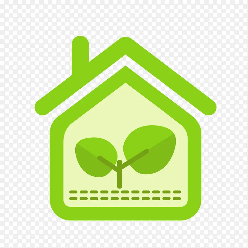 绿色房子环保装饰