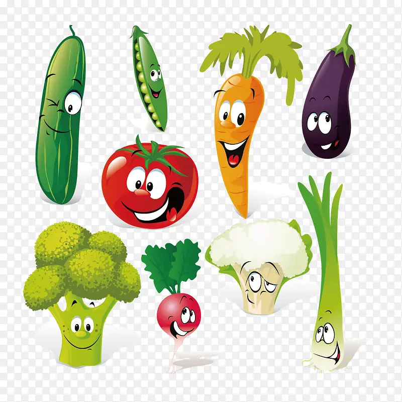 蔬菜创意人物