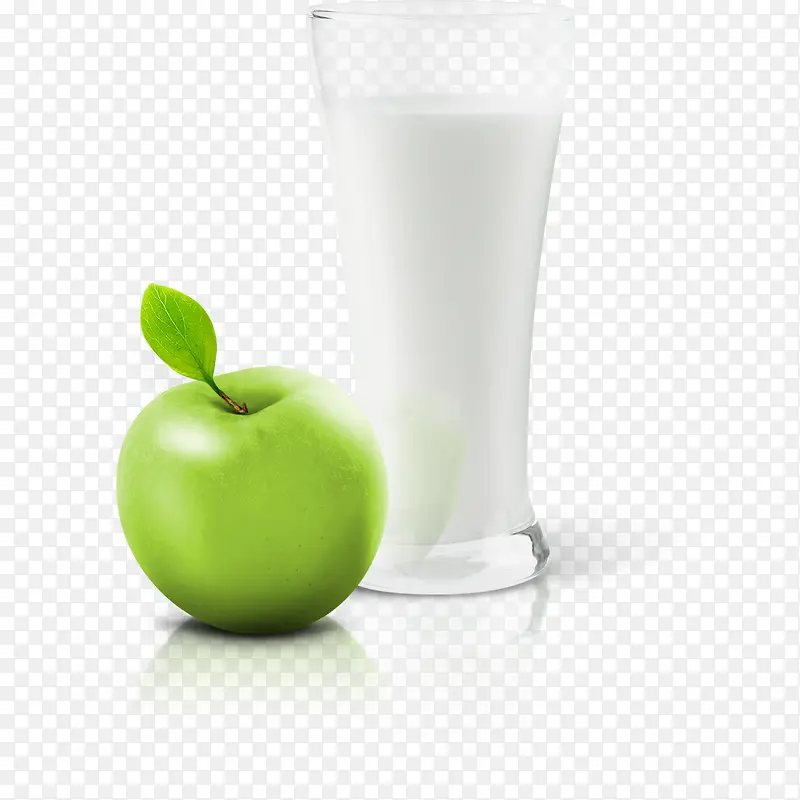 苹果和牛奶