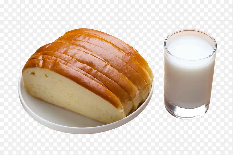 营养牛奶面包早餐