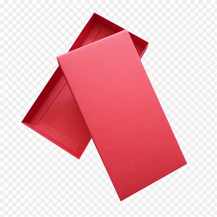 长方形红色喜庆盒子