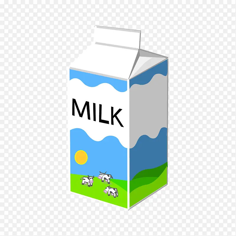 牛奶包装盒子