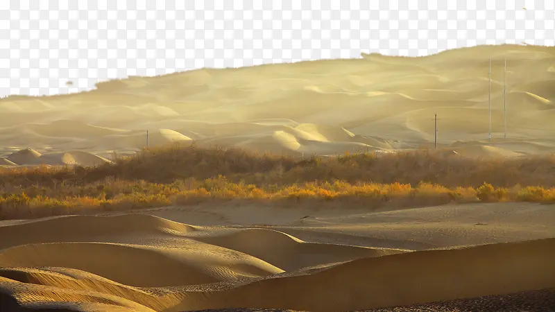 新疆塔克拉玛干沙漠九