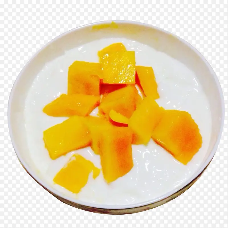 芒果酸奶甜品