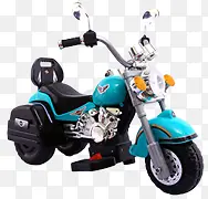 蓝色儿童摩托车玩具