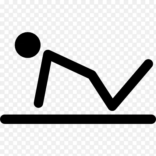 体操运动员的姿势图标