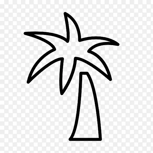 热带椰树图标