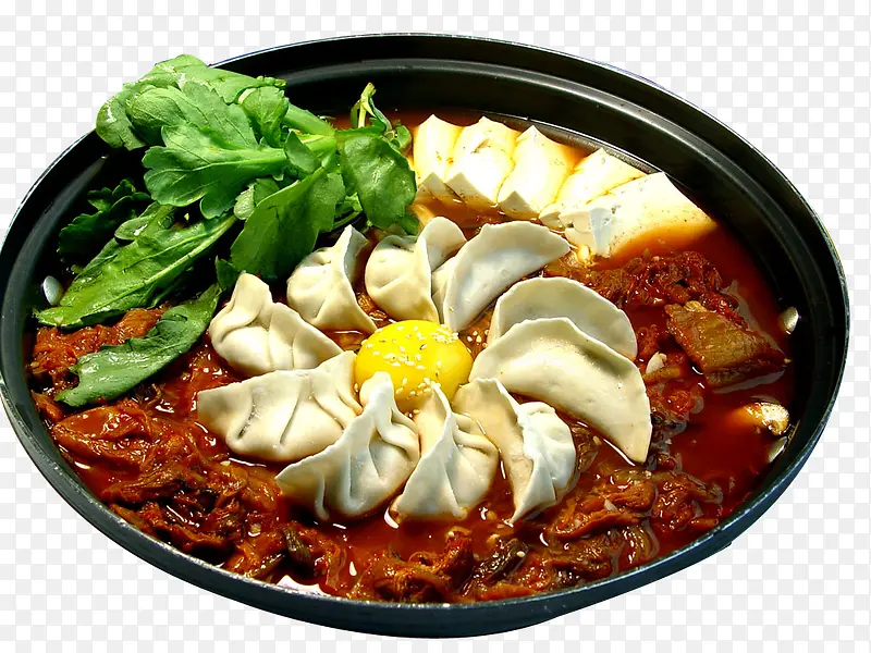 泡菜水饺图片素材