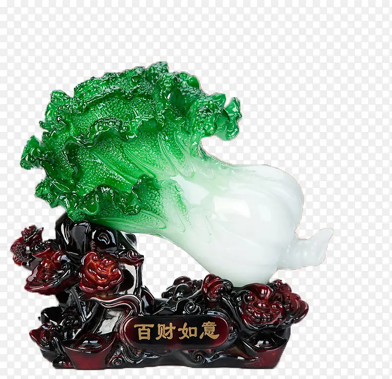 大白菜雕塑品