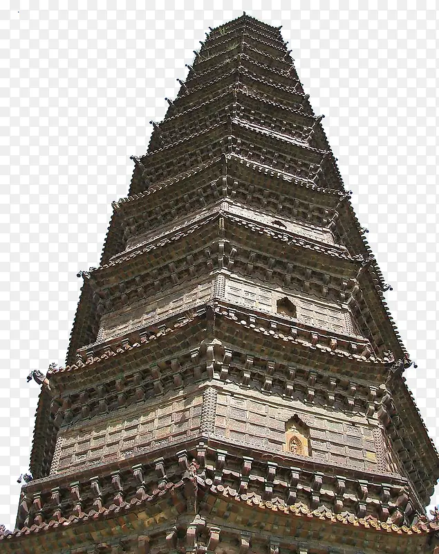 中国古城开封铁塔