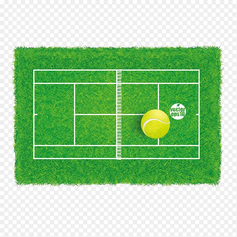 网球场平面图