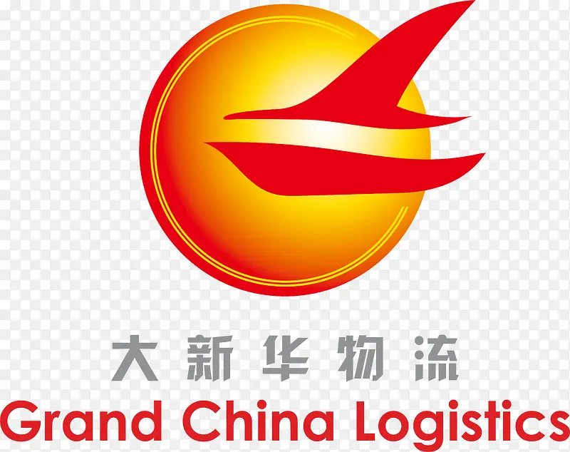 大新华物流logo