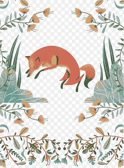 狐狸卡片封面