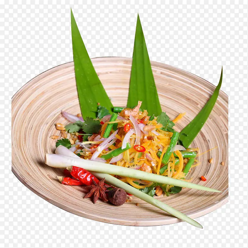 泰国青木瓜沙律